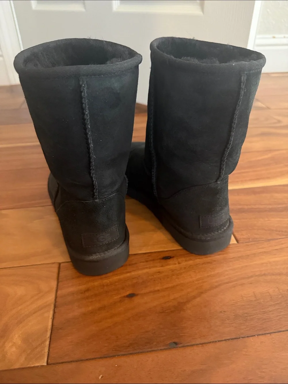 UGG Black Classic II Suede Winter Boots
